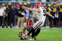 NCAA Football 2022: Orange Bowl: Georgia 34:11 Michigan