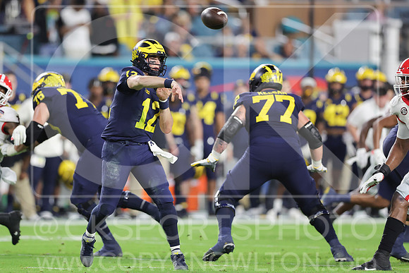 NCAA Football 2022: Orange Bowl: Georgia 34:11 Michigan