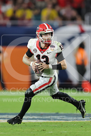 NCAA Football 2022: Orange Bowl: Georgia 34:11 Michigan