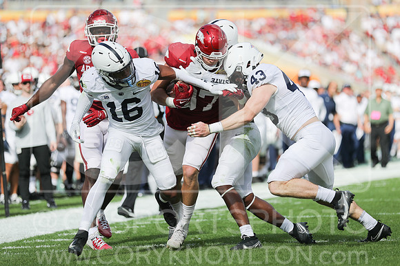 NCAA Football 2022: Outback Bowl: Arkansas  24:10 Penn State