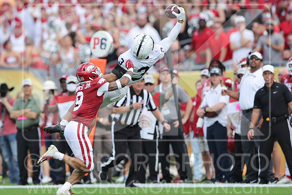 NCAA Football 2022: Outback Bowl: Arkansas  24:10 Penn State