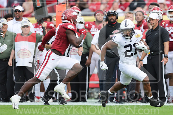 NCAA Football 2022: Outback Bowl: Arkansas  24:10 Penn State