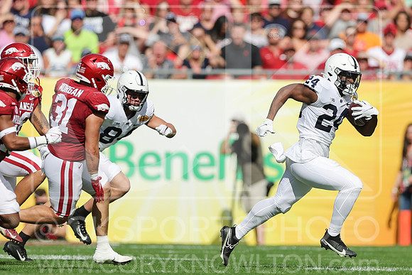 NCAA Football 2022: Outback Bowl: Arkansas  24:10 Penn State