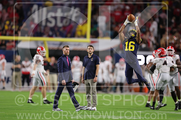 NCAA Football 2022: Orange Bowl: Georgia 34:11 Michigan