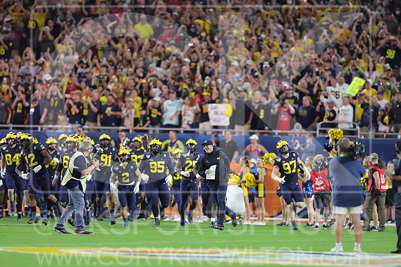 NCAA Football 2022: Orange Bowl: Michigan  00:00 Georgia