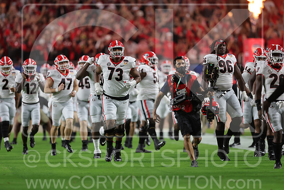 NCAA Football 2022: Orange Bowl: Georgia 34:11 Michigan