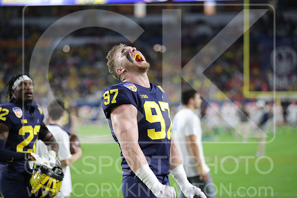 NCAA Football 2022: Orange Bowl: Michigan  00:00 Georgia